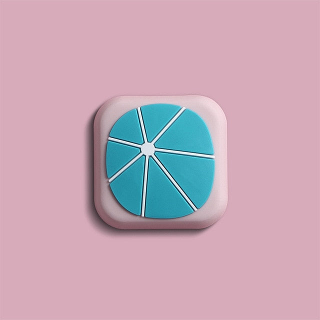 Fashion Cartoon Door stopper Doorknob Rubber Fender Lock Protective Pad Door Crash Pad Wall Protector Savor Shockproof Crash Pad