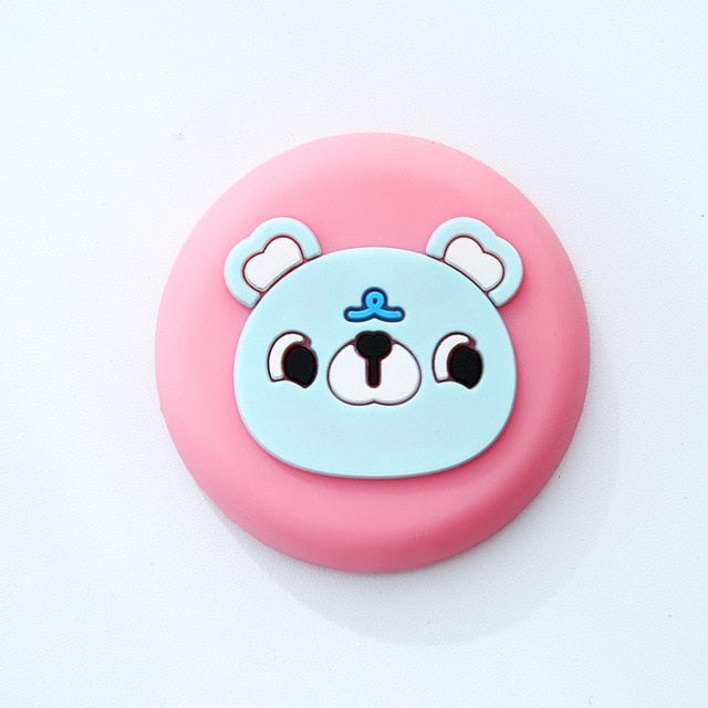 Fashion Cartoon Door stopper Doorknob Rubber Fender Lock Protective Pad Door Crash Pad Wall Protector Savor Shockproof Crash Pad