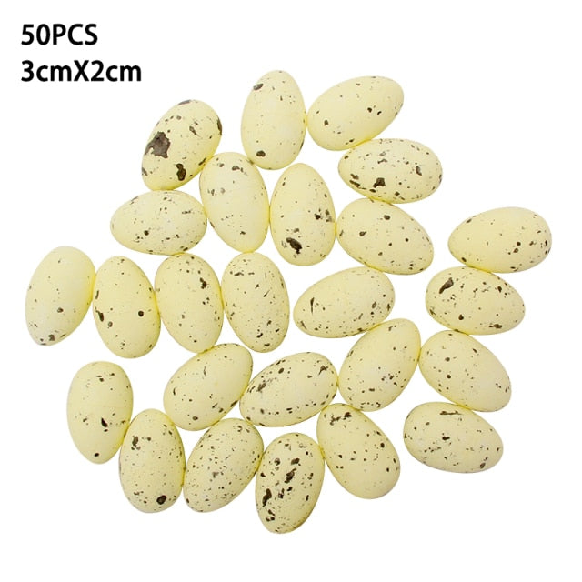 DIY Easter Decoration Natural Rattan Wreath For Easter Egg Decor Kids Easter Party Favors Happy Easter Party Gifts Home Supplies