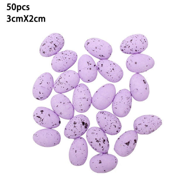 DIY Easter Decoration Natural Rattan Wreath For Easter Egg Decor Kids Easter Party Favors Happy Easter Party Gifts Home Supplies