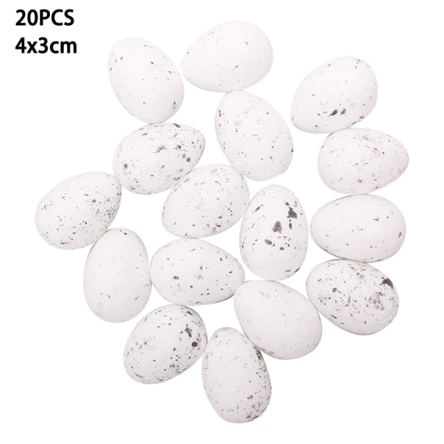 DIY Easter Decoration Natural Rattan Wreath For Easter Egg Decor Kids Easter Party Favors Happy Easter Party Gifts Home Supplies