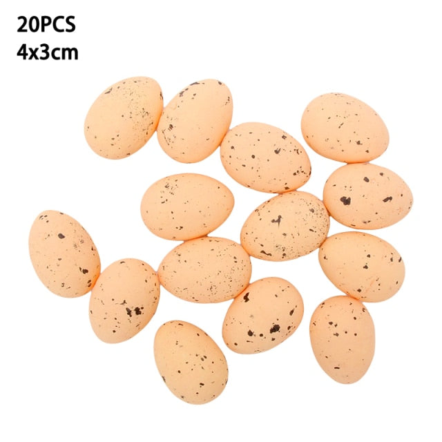 DIY Easter Decoration Natural Rattan Wreath For Easter Egg Decor Kids Easter Party Favors Happy Easter Party Gifts Home Supplies