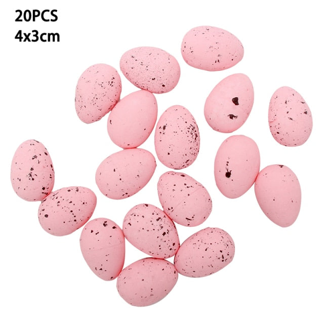 DIY Easter Decoration Natural Rattan Wreath For Easter Egg Decor Kids Easter Party Favors Happy Easter Party Gifts Home Supplies