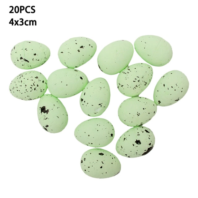 DIY Easter Decoration Natural Rattan Wreath For Easter Egg Decor Kids Easter Party Favors Happy Easter Party Gifts Home Supplies