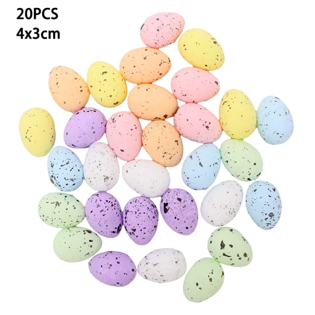 DIY Easter Decoration Natural Rattan Wreath For Easter Egg Decor Kids Easter Party Favors Happy Easter Party Gifts Home Supplies