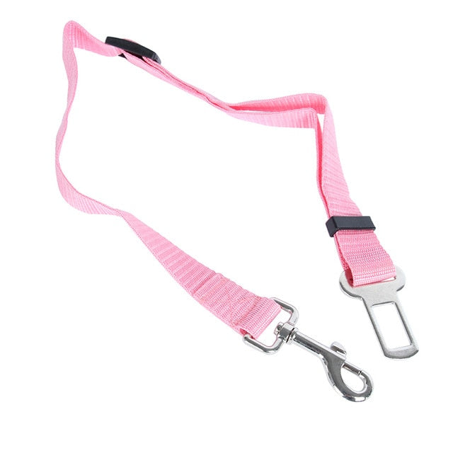 Ship From USA Adjustable Pet Dog Safety Seat Belt Nylon Pets Puppy Seat Lead Leash Dog Harness Vehicle Seatbelt Pet Supplies