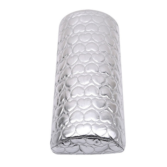 1PC Professional Hand Cushion Holder Soft PU Leather Sponge Arm Rest Love Heart Design Nail Pillow Manicure Art Supplies
