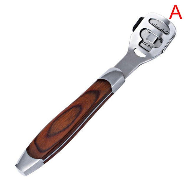 1 Set Stainless Steel Foot Skin Shaver Corn Cuticle Cutter Remover Rasp Pedicure File Foot Callus 10 Blades Foot Care Tool