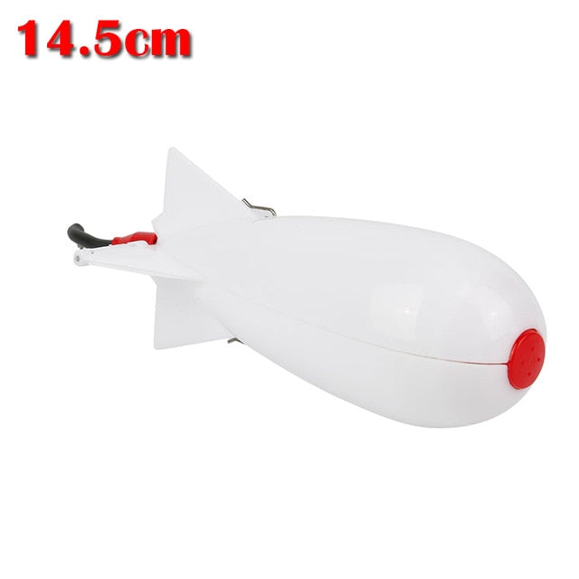 Carp Fishing Rocket Feeder Large Small Spod Bomb Float Lure Bait Holder 2 Size Pellet Rockets Feeders Position Gear Accessories