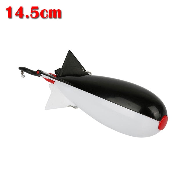 Carp Fishing Rocket Feeder Large Small Spod Bomb Float Lure Bait Holder 2 Size Pellet Rockets Feeders Position Gear Accessories
