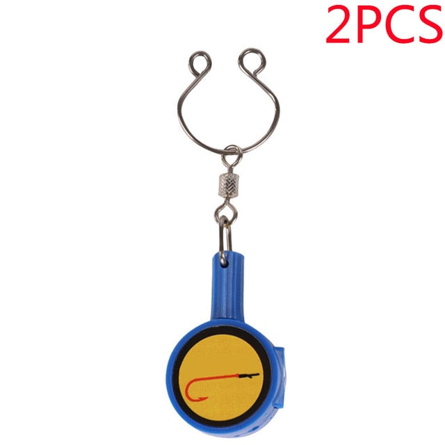 1/2 PCS Fast Tie Nail Knotter Cutter Fishing Supplies/Goods/Tackle/Accessories ABS Fishing Quick Knot Tying Tool Cover Hooks