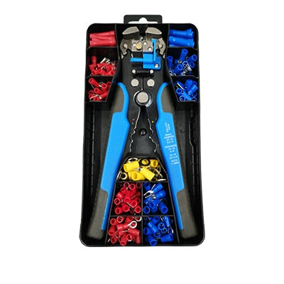 Wire Stripper Automatic Multifunctional Cable Stripping Pliers 0.2-6 mm2 Cutting Crimping Terminal Electrician Repair Tools Kit