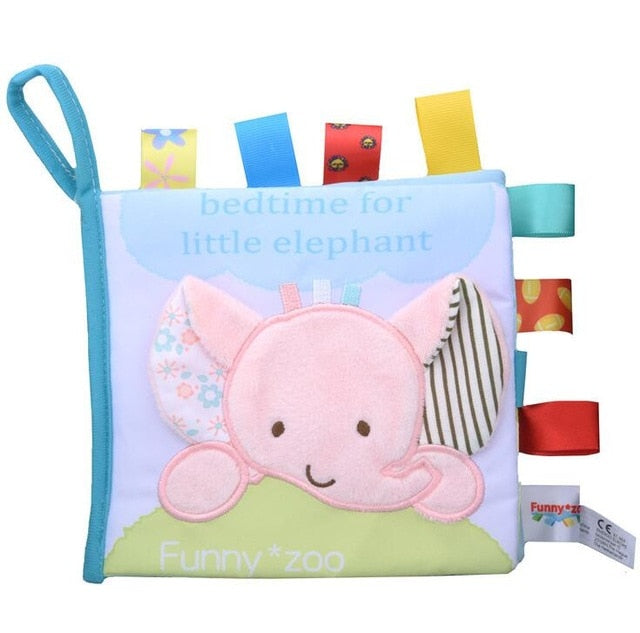 Baby Book Soft Cloth Books Toddler Newborn Early Learning Develop Cognize Reading Puzzle Book Toys Infant Quiet Book For Kids