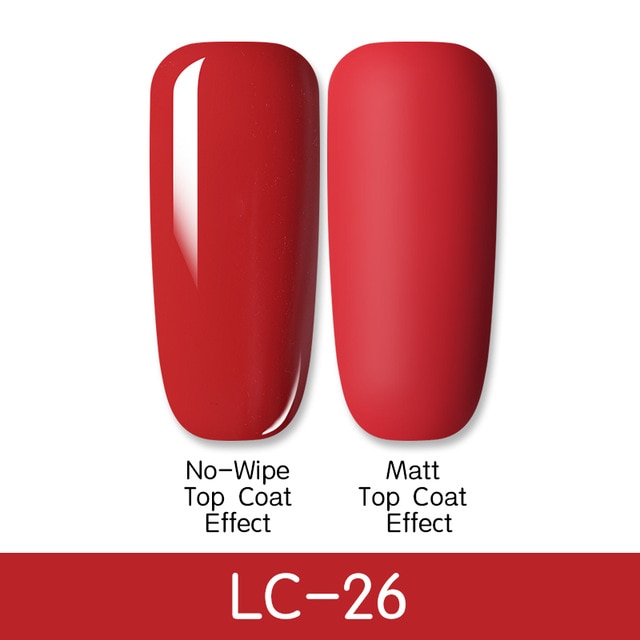 LILYCUTE Matte Gel Nail Polish Matte Top Coat Need 7ML Autumn Color Hybrid Varnish Soak Off UV Gel Nail Art Design Gel Polish