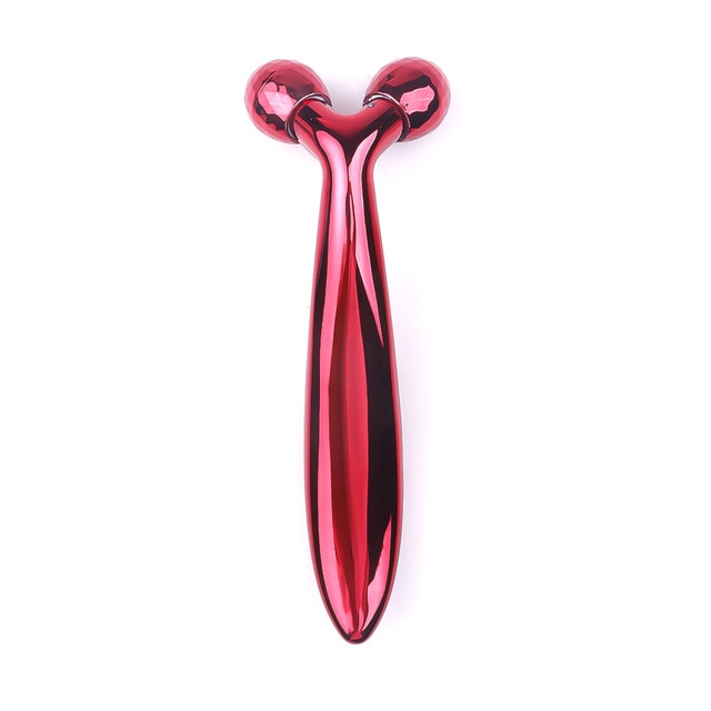 3D Roller Massager Lift Skin Tightening Wrinkle Bar360 Rotate Thin Face Facial Massage Tool Y Shape Massager