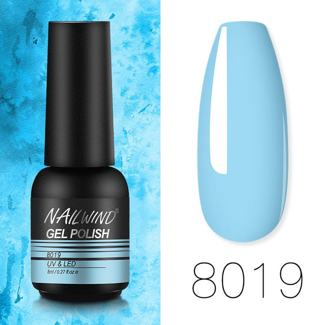 Nailwind Gel Nail Polish Manicure Set UV LED Poly painting gel nail art design Base Top Primer coat rosalind Nail gel Varnishes