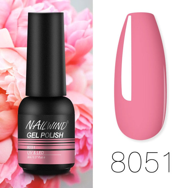 Nailwind Gel Nail Polish Manicure Set UV LED Poly painting gel nail art design Base Top Primer coat rosalind Nail gel Varnishes