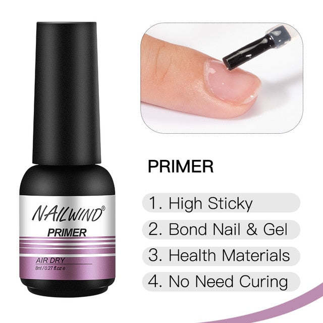 Nailwind Gel Nail Polish Manicure Set UV LED Poly painting gel nail art design Base Top Primer coat rosalind Nail gel Varnishes