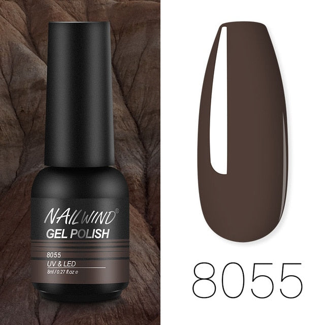 Nailwind Gel Nail Polish Manicure Set UV LED Poly painting gel nail art design Base Top Primer coat rosalind Nail gel Varnishes