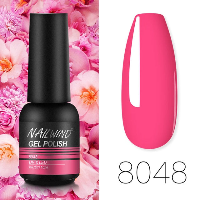 Nailwind Gel Nail Polish Manicure Set UV LED Poly painting gel nail art design Base Top Primer coat rosalind Nail gel Varnishes