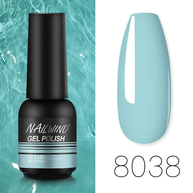 Nailwind Gel Nail Polish Manicure Set UV LED Poly painting gel nail art design Base Top Primer coat rosalind Nail gel Varnishes