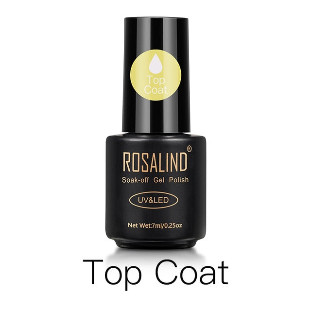 ROSALIND Nail Polish Red Nude Series Polish All For Manicure Nails Art Semi Permanent Gel UV LED Soff Off Hybrid Varnishes