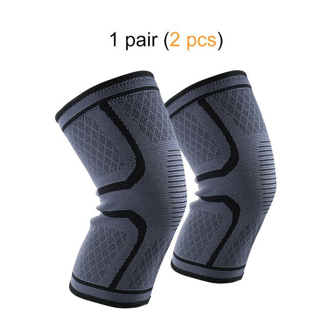 Ship from USA 1 Pair Knee Brace Knee Compression Sleeve Support for Men Women Running Hiking Arthritis ACL Meniscus Tear Sports
