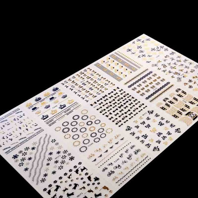 2020 NAIL STICKERS | Nail Stencil |Nail Decals, Nail Supplies, Nail Deco Self Adhesive** 30/24 Sheet Angel Nail Art Sticker