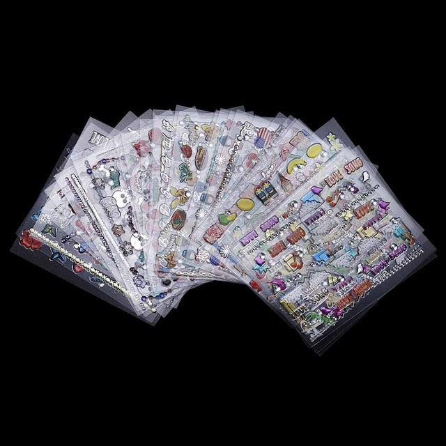 2020 NAIL STICKERS | Nail Stencil |Nail Decals, Nail Supplies, Nail Deco Self Adhesive** 30/24 Sheet Angel Nail Art Sticker