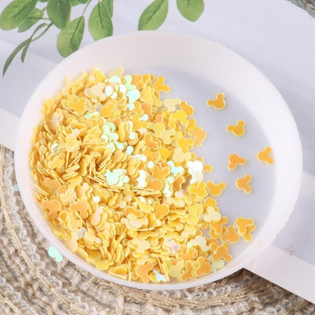 10g Mouse Addition Soft Slices Sprinkles For Modelling Slime Glue Fluffy Diy Nail Supplies Charm Clay Accessories Kit For Kids