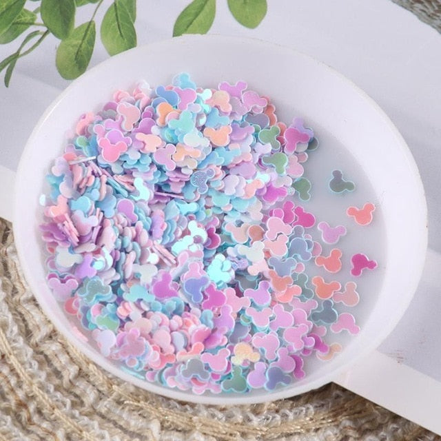 10g Mouse Addition Soft Slices Sprinkles For Modelling Slime Glue Fluffy Diy Nail Supplies Charm Clay Accessories Kit For Kids
