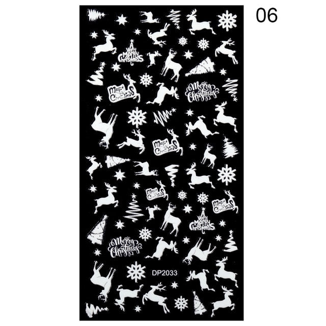 Gold 3D Nail Sticker Curve Stripe Lines Nails Stickers Gradient Adhesive Striping Tape Nail Foil Nail Art Stickers Decals Silver