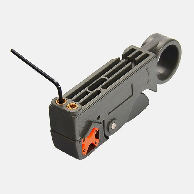 Urijk Automatic Stripping Pliers Multifunctional Wire Stripper Cable Tools Stripping Crimping Tool Hexagon Wrench Accessories