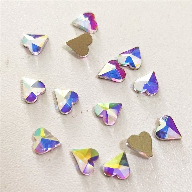 10Pcs Silver Gold Tulips Flowers Nail Art Decorations 3d Charms Nails Accessoires Kawaii Bling Studs Spring Rose Nailart Supply