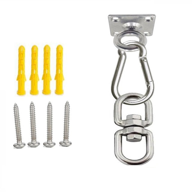 304 Stainless Steel Ceiling Hanging Kit Anchor Suspension Bracket Hook Hanger For Yoga Hammock Sex Swing Hanging Chair Sandbag
