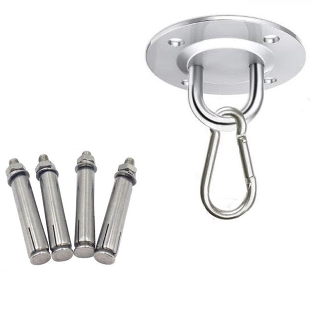 304 Stainless Steel Ceiling Hanging Kit Anchor Suspension Bracket Hook Hanger For Yoga Hammock Sex Swing Hanging Chair Sandbag