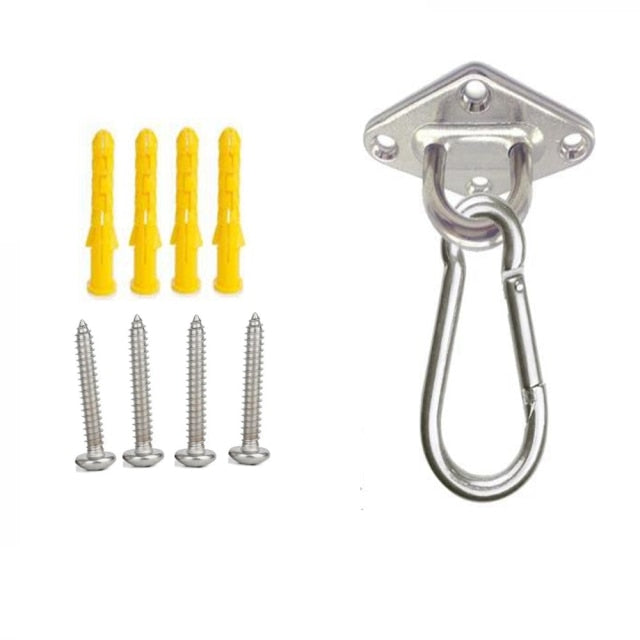 304 Stainless Steel Ceiling Hanging Kit Anchor Suspension Bracket Hook Hanger For Yoga Hammock Sex Swing Hanging Chair Sandbag