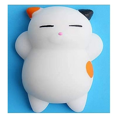 Mochi Squishy Animal Toys Stress Relief Toys Mochi Animals Toys Mini Animals Cat Cute Kawaii Decompression Toy Christmas Gift