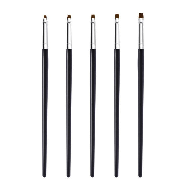 Nail Brush For Manicure Gel Brush For Nail Art 15Pcs/Set Nail Brush Acrylic Liquid Powder Carving Gel Brush