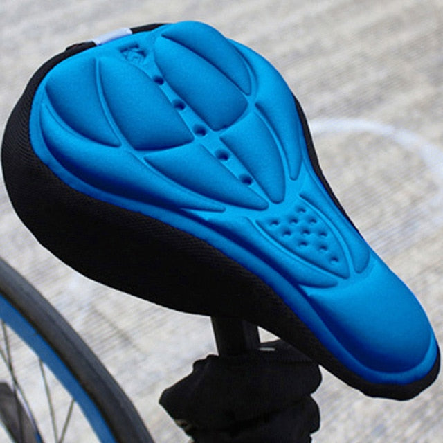 Bicycle Saddle 3D Soft Bike Seat Cover Comfortable Foam Seat Cushion Cycling Saddle for Bicycle Bike Accessories