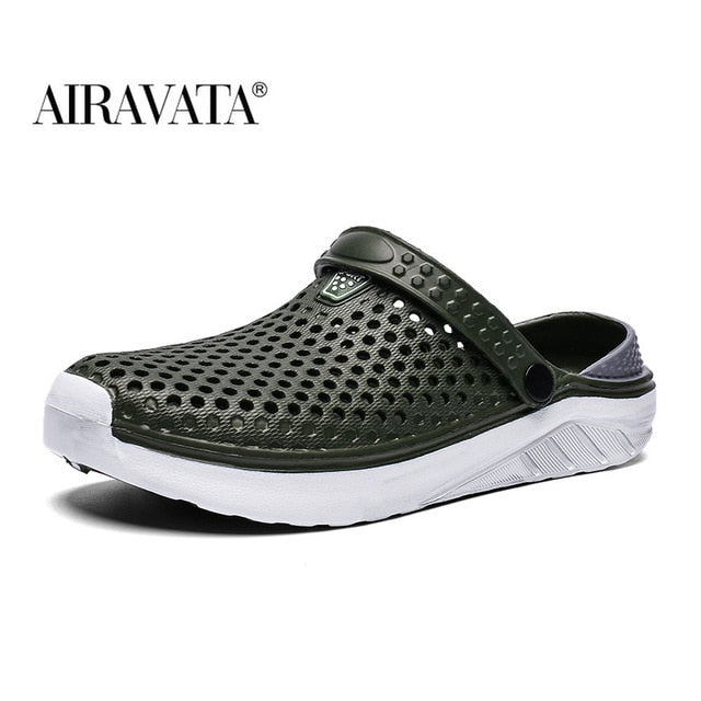 Sandals for Women Men Breathable Beach Shoes Fashion Garden Clog Aqua Shoes Trekking Wading Size 36-45