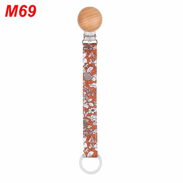 Cotton Linen Baby Pacifier Chain Clip Soother Nipple Holder Clasps Dummy Attache Feeding Dropship