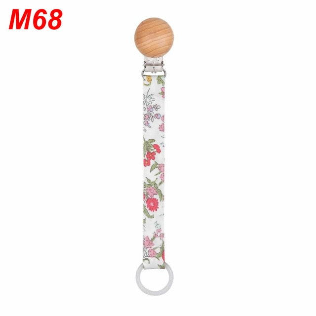 Cotton Linen Baby Pacifier Chain Clip Soother Nipple Holder Clasps Dummy Attache Feeding Dropship