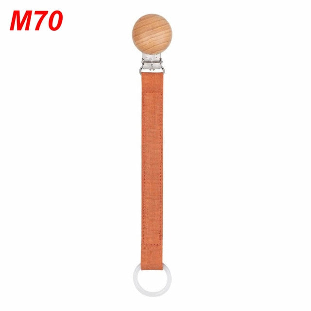 Cotton Linen Baby Pacifier Chain Clip Soother Nipple Holder Clasps Dummy Attache Feeding Dropship