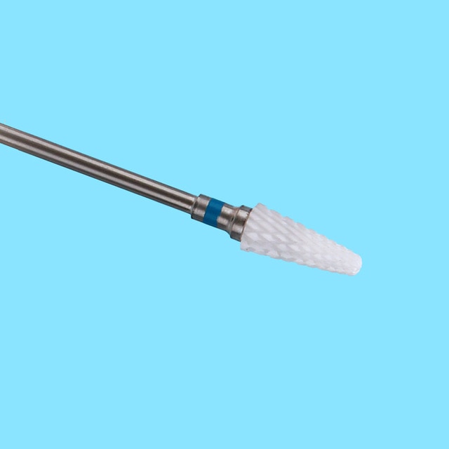 1pcs Ceramic Nail Drill Bit For Electric Manicure Drills Machine Milling Cutter Nail Files Buffers Nail Art Equipment Accessory
