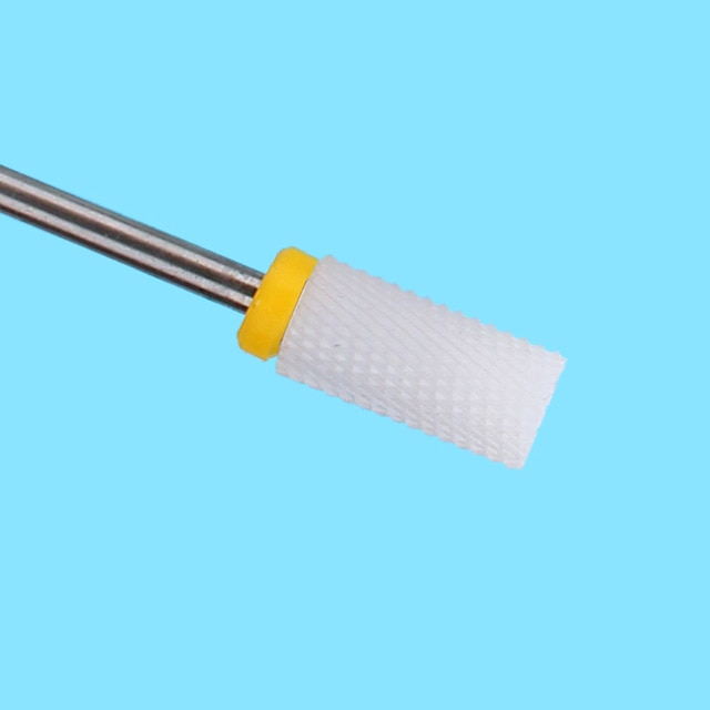 1pcs Ceramic Nail Drill Bit For Electric Manicure Drills Machine Milling Cutter Nail Files Buffers Nail Art Equipment Accessory