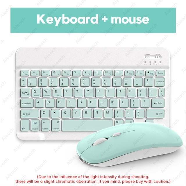 Bluetooth Keyboard and Mouse For Apple Teclado iPad Xiaomi Samsung Huawei Phone Tablet Wireless Keyboard For Android IOS Windows