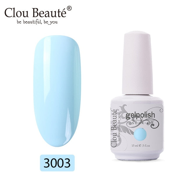 No Wipe Top Coat Base Coat Primer UV Gel Nail Art Tips Manicure Gel Nail Polish Color Gel Polish esmalte semi permanente