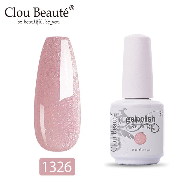 No Wipe Top Coat Base Coat Primer UV Gel Nail Art Tips Manicure Gel Nail Polish Color Gel Polish esmalte semi permanente