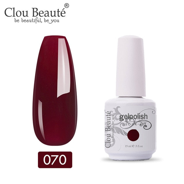 No Wipe Top Coat Base Coat Primer UV Gel Nail Art Tips Manicure Gel Nail Polish Color Gel Polish esmalte semi permanente